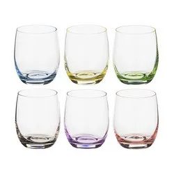 Чаша за аператив CRISTALEX RAINBOW 300 мл 6 бр