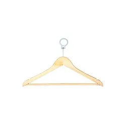 Закачалка за хотелска стая с заключване против кражба Натурал