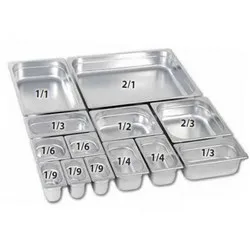 Гастро контейнер GN 1/9 h 6.5 см h 10 см и h 15 см