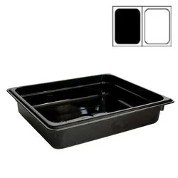 Гастро контейнер Черен GN 1/2 h 6.5 см h 10 см h 15 см и h 20 см