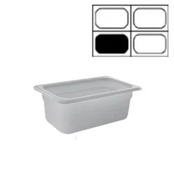 Гастро контейнер Бял GN 1/4 h 6.5 см  h 10 см и h 15 см