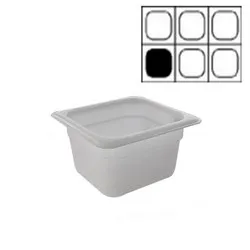 Гастро контейнер Бял GN 1/6 h 10 см