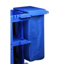 Чувал за количка за почистване Син