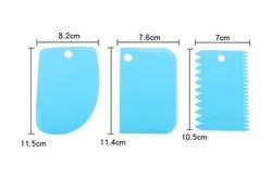 Шпатула за декорация на торти 3 бр