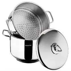 Тенджера двойна за кус кус Ф 26 см