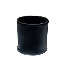 Хотелиерски кош с подвицен ринг за закрепване на торба овал черен