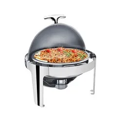 Бен мари кръг с ролтоп капак