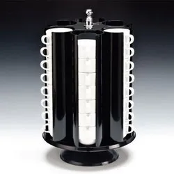 Въртящ щанд за чаши за топли напитки 48 пезиции