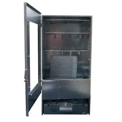 Пушилня за месо и риба с витрина