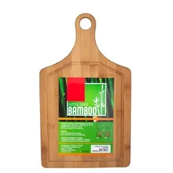 Дъска за сервиране правоъгълна с дръжка Бамбо 34 см и 40 см