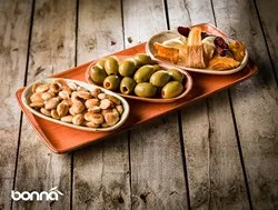 Правоъгълно плато Bonna Terracota 23 см и 34 см