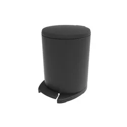 Кош с педал CIGO Черен мат 6 л