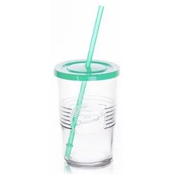 Чаша за смути с капак и сламка OLD FASHIONED 590 мл