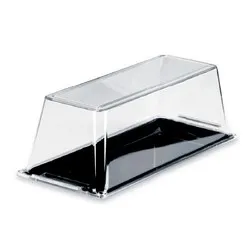 Комплект плато с капак Черно 34.5 см