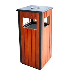 Пепелник с кош квадрат Робърт 35 см