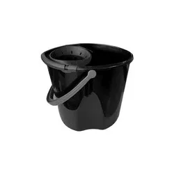 Кофа за стирка с цедка 12 л Черна