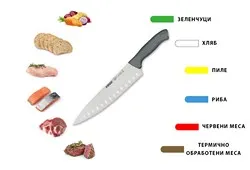 Готварски нож 19 см 21 см и 23 см PIRGE GASTRO