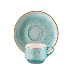 Чаша с чинийка Bonna Aqua 80 мл и 210 мл