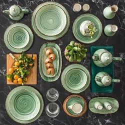 Дълбока чиния Gural Green Ф 20 см