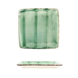 Квадратна чиния Gural Green 17 см 19 см 22 см и 25 см