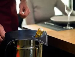 Кърпа са сервиране на вино Хангъл Черен 40 см