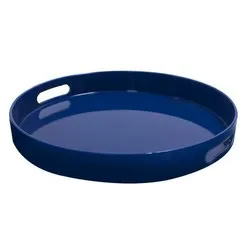 Сервитьорска табла с борд Синя Ф 33 см Ф 35 см и Ф 37.5 см