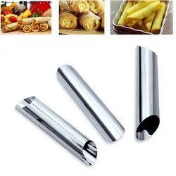 Форми за каноли цилиндър 3 бр