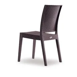 Стол без подлакътник Найс кафяв