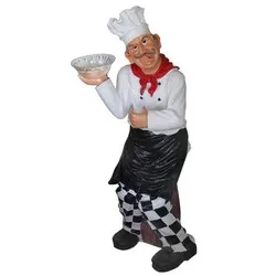 Декоративна фигура за ресторант готвач