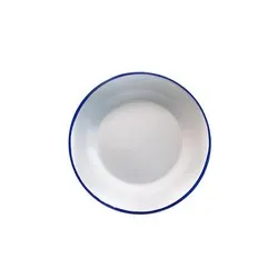 Чинийка емайл Син кант Ф 8.5 см