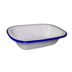 Ростер за сервиране и готвене Син кант 20 см и 24 см