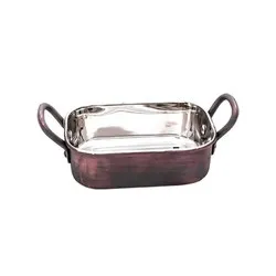 Мини ростер за сервиране правоъгълен INDY Меден 12.5 см и 14.5 см