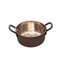 Мини тенджера за сервиране INDY Медна Ф 10 см и Ф 13 см