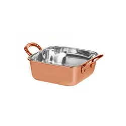 Мини ростер за сервиране квадрат BLOOM Меден 11.5 см и 13.75 см