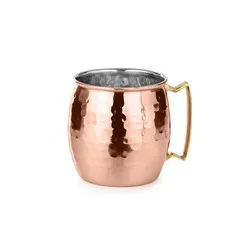 Чаша за шот с релеф CHARM Медна 70 мл