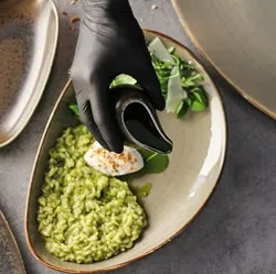 Дълбока чиния Horecano Antique Gray 23 см и 28 см