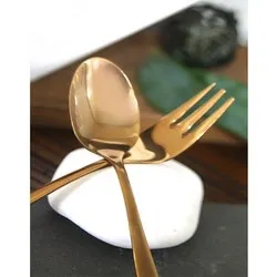 Лъжица основна 6 бр Horecano Gold Pink