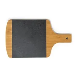 Дъска за сервиране с дръжка и каменна плоча 28 см 33 см и 40 см