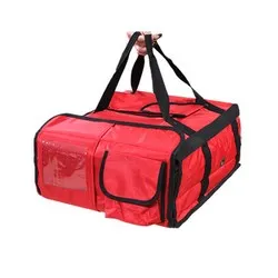 Термо чанта за разнос на пица и храна за дома квадрат 35 см