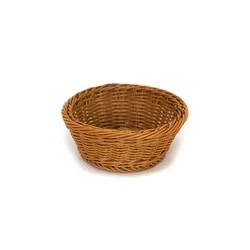 Панер за хляб водоустойчив кръг Кафяв и бежов Ф 18.5 см