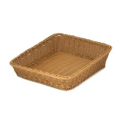 Панер за презентация на хляб за блок маса водоустойчив Бежов и кафяв 44 см