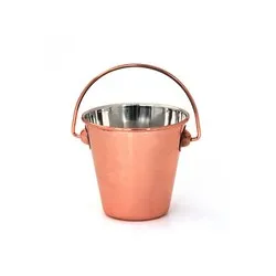 Мини кофичка за сервиране BLOOM Медна Ф 7.5 см Ф 9 см и Ф 10 см