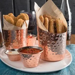 Съд за сервиране на картофи с релеф CHARM Меден Ф 8.5 см