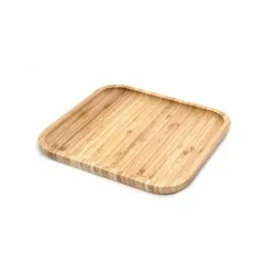 Дъска за сервиране и презентация квадрат Бамбо 20 см 25 см и 30 см