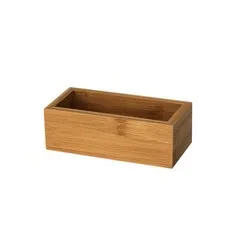 Касетка за сервиране правоъгълна Бамбо 15 см