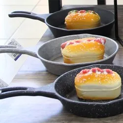 Мини тиган за сервиране кръг HELLA Сив 16.3 см