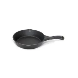 Мини тиган за сервиране кръг HELLA Черен мат 16.3 см