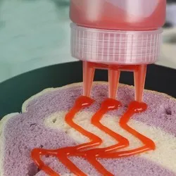 Бутилка за сосове за декорация на чинии 450 мл и 650 мл