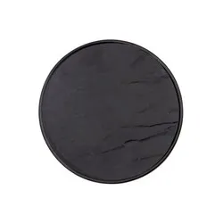 Чиния за презентация Horecano Meteor Black Ф 25 см и Ф 30 см