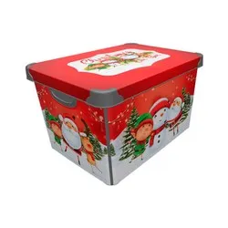 Кутия коледна Дядо коледа